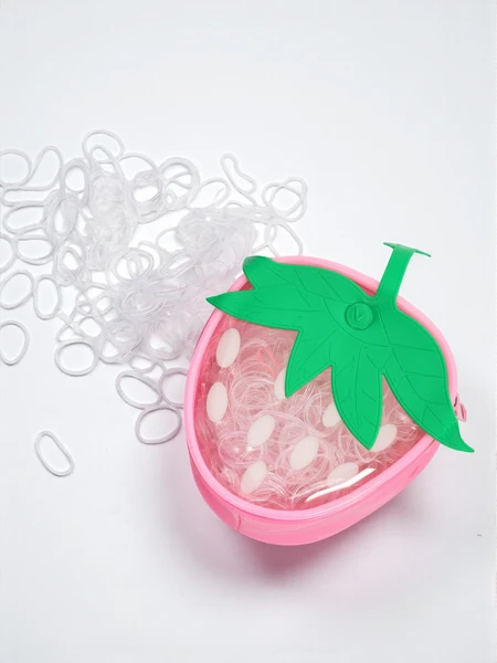 Royalfashion Sokszínű szilikon hajgumik Eper