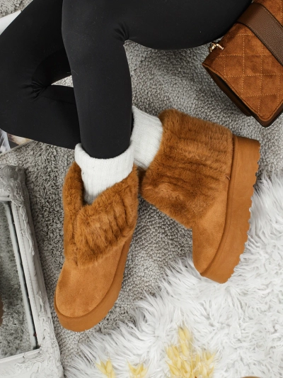 Női szőrmés hócsizma stílusú cipő Irelle