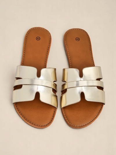 Royalfashion Női lapos talpú papucs Livia Soft