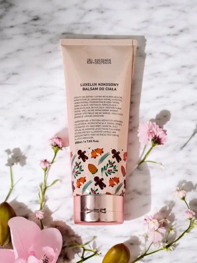 Luxelux karácsonyi testápoló balzsam kókusz illattal 300 ml