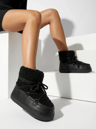 Uvella női bundás hócsizma