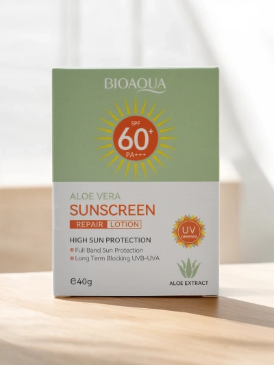 Bioaqua Napvédő Krém Aloe Vera-val 60 SPF 40g