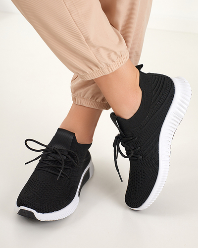 Fekete-fehér Merisal női sportcipő - Lábbeli