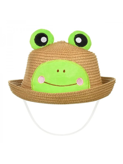 Royalfashion Gyermek Szalmakalap Froggy Árnyékkalap