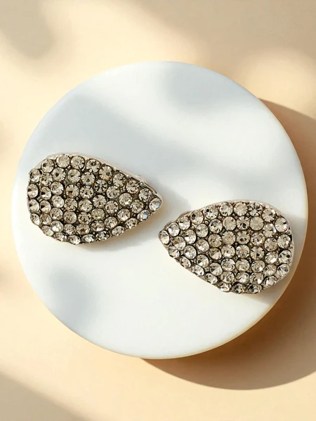 Royalfashion női klipszes fülbevaló cirkónia kővel