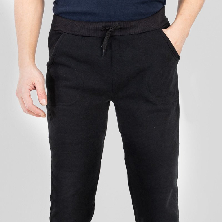 Férfi fekete szigetelt tréningruha - Ruházat