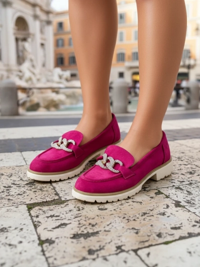 Royalfashion Elegáns női mokaszinok Bornello