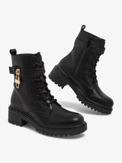 Taleves női öko bőr bokacsizma