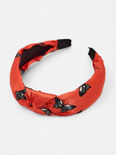 Royalfashion Kockás hajpánt pillangókkal, Butterfly Weave