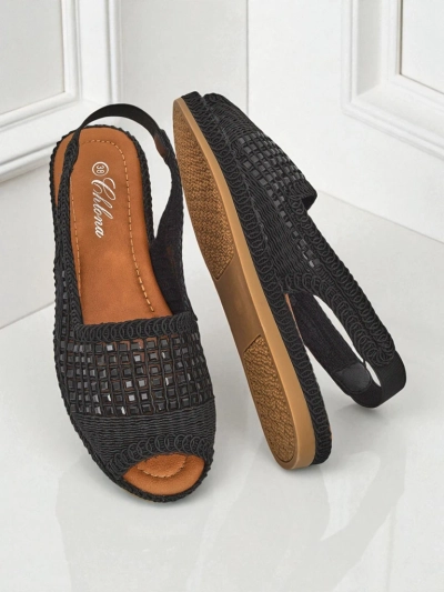 Női szandál, női espadrille szandál strasszkövekkel Belle Sparkle