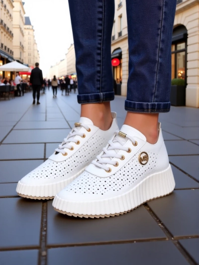 Royalfashion Női perforált sportcipők Jovenes