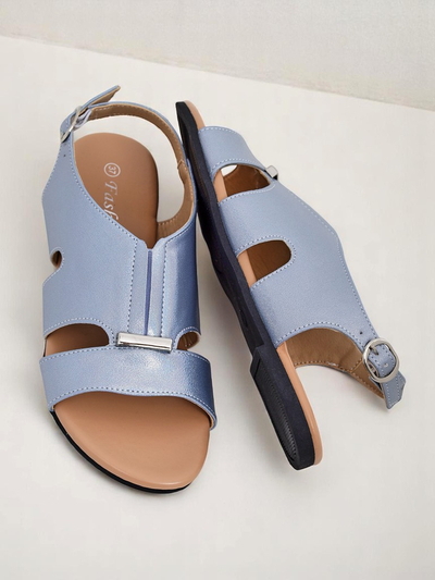 Royalfashion Női lapos talpú szandál Solea Comfort