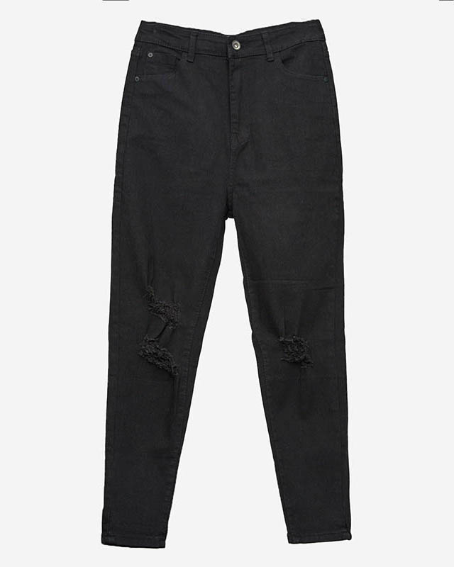 Fekete szakadt farmer női - Ruházat