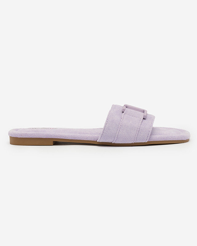 Royalfashion Lila női flip-flopok csattal Rydr