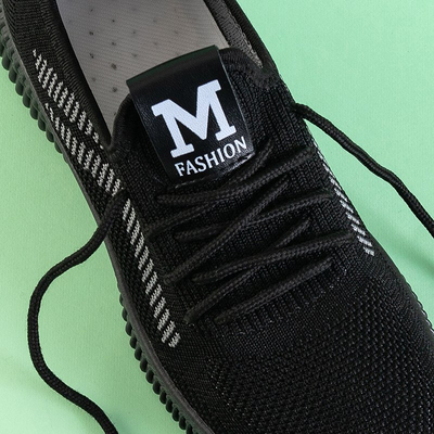 Fekete és szürke női sportcipő Mihr - Lábbeli