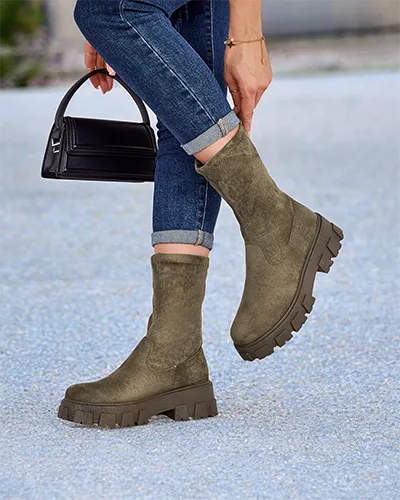 Royalfashion Női platform csizmák Firo