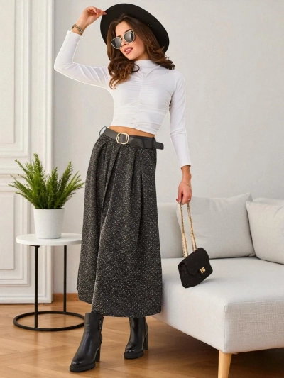 Royalfashion Női midi szoknya