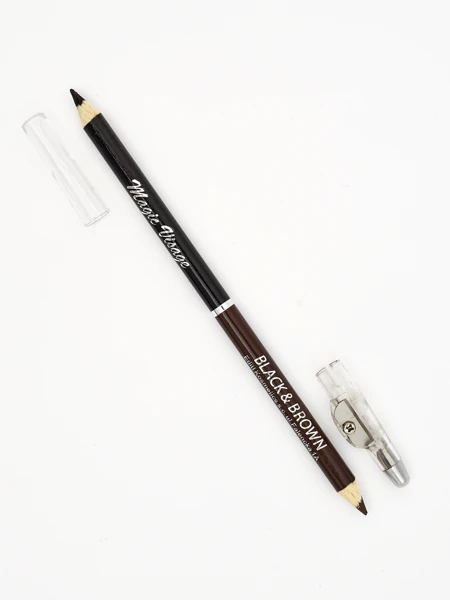 Kétárnyalatú szemöldökceruza hegyezővel Brow Duo Shade