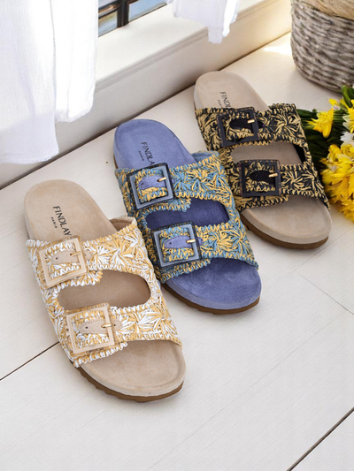 Royalfashion női szandál csattal Samorra