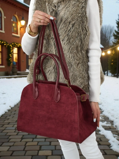 Dorelle női shopper táska, öko-velúr