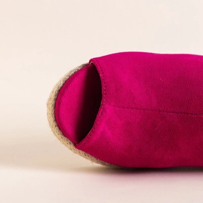 OUTLET Fuchsia női ékszandál Clowse - Cipő