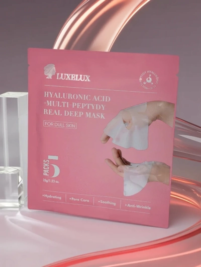 LUXELUX Hyaluronic Acid Multi-Peptydy Calista arcmaszk 25ml