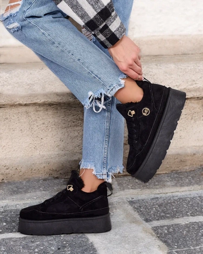 Royalfashion női Zoovi melegített tornacipő