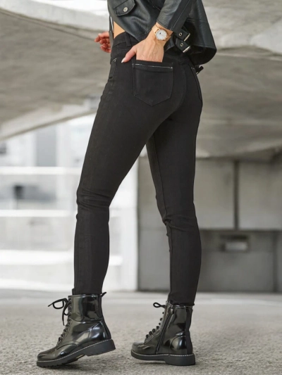 Royalfashion Női szűkített pamut farmere