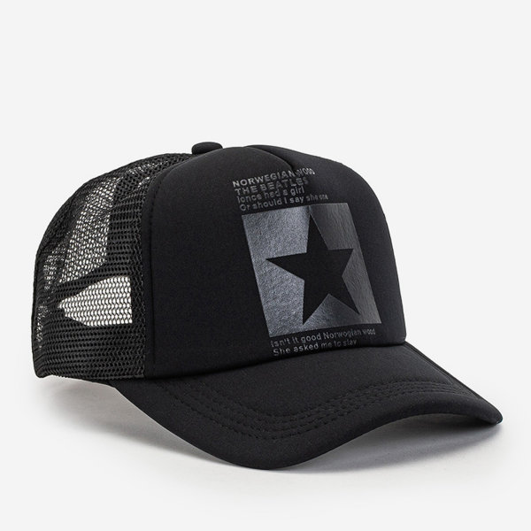 Fekete unisex baseball sapka - Kiegészítők