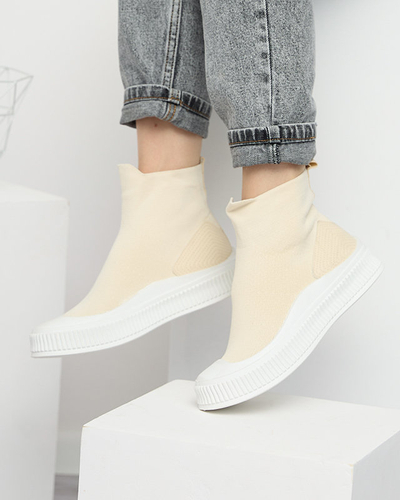 Bézs Női Bejoko tornacipő - Lábbeli