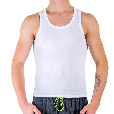 Férfi fehér póló - Ruházat