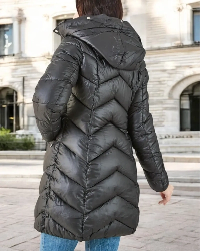 Royalfashion Női téli steppelt dzseki