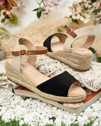 Royalfashion Női espadrilles alacsony sarokkal Osintale