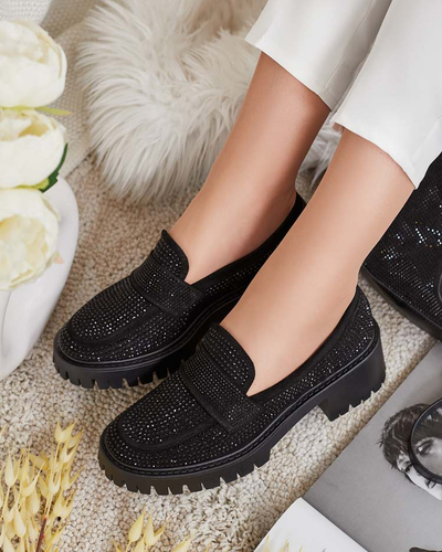 Royalfashion Női mokaszinok cirkóval Epolls