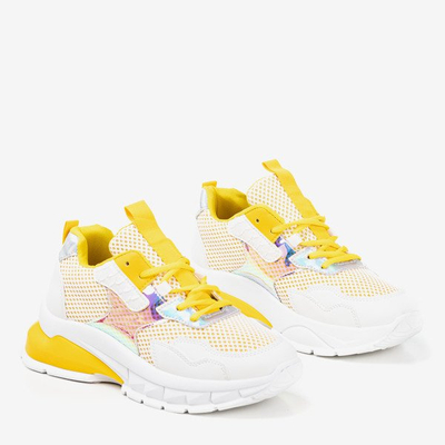 Sárga női tavaszi cipők - cipők