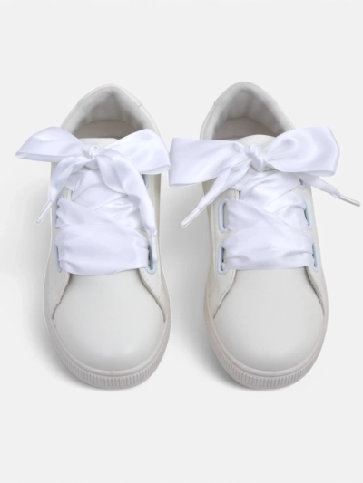 Royalfashion Női öko-bőr sportcipők díszkötőfűzőkkel Etti