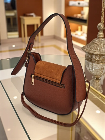 Kisméretű női táska öko bőrből, Golden Whisper