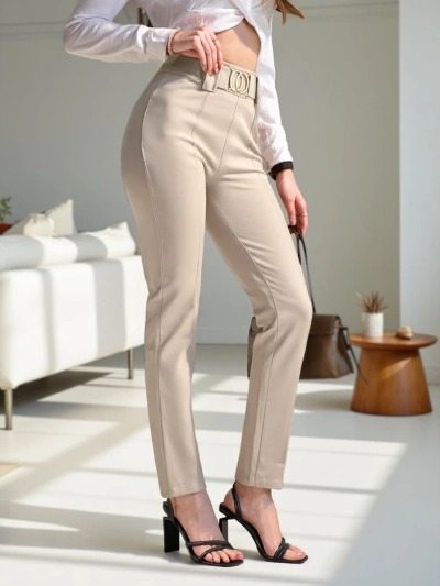 Royalfashion Pamut női tregging, rakottal