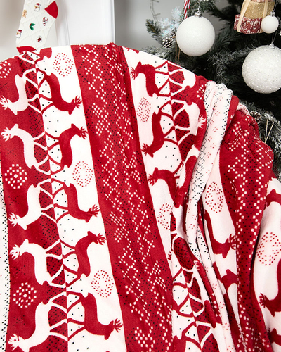 Royalfashion karácsonyi takaró ágytakaró 160x200