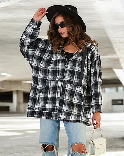 Royalfashion női ing típusú kabát