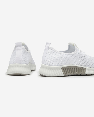 Fehér női szövet sportcipő Vobbu- Footwear