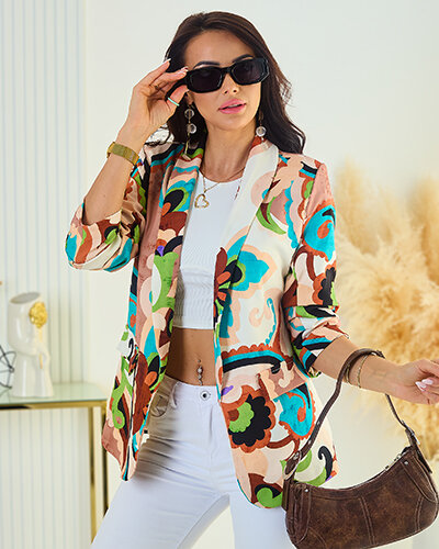 Royalfashion Női mintás kabát