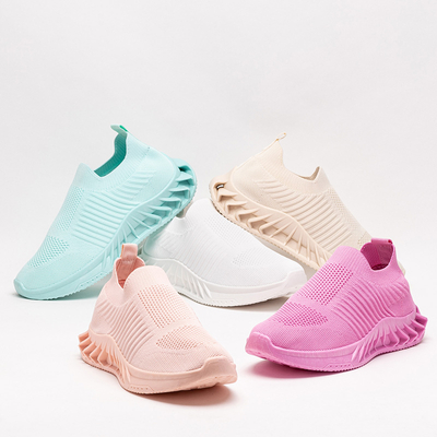 Dinging fehér bebújós női sportcipő - Lábbeli