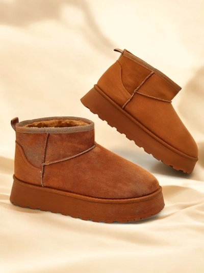 Royalfashion Rövid cipők, amelyek hasonlítanak a női hócsizmákra Fortesse