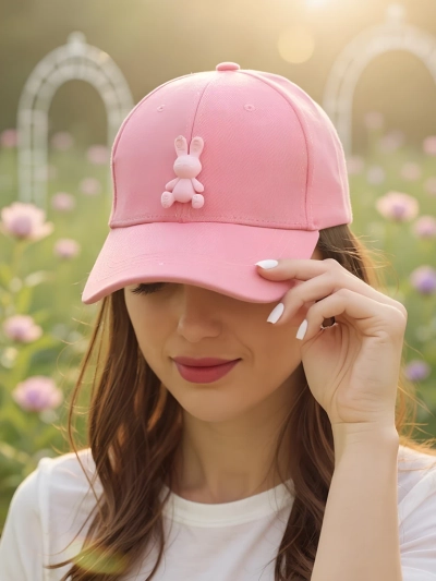 Royalfashion Sildes sapka nyuszis divatos folttal