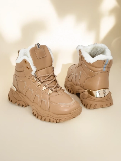 Royalfashion Női Sneakers Szőrös Bélés Megigna