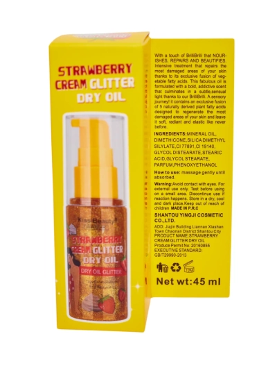 Nyári Spray – Arc- és Testfolyékony Highlighter Eper