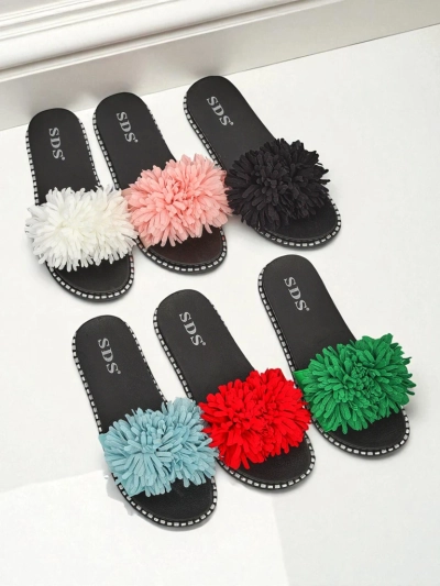 Royalfashion Női lapos talpú papucs Flora Blide