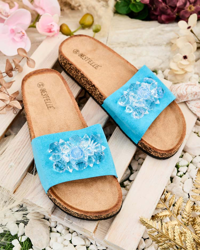 Royalfashion Női Villo strasszos flip-flop