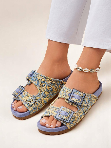 Royalfashion női szandál csattal Samorra